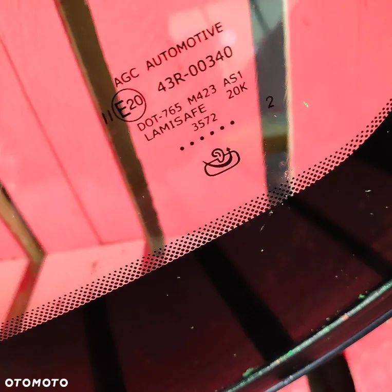 FORD FIESTA MK7 szyba przednia oryginal sensor ,kamera,akustyczna,grzana - 3