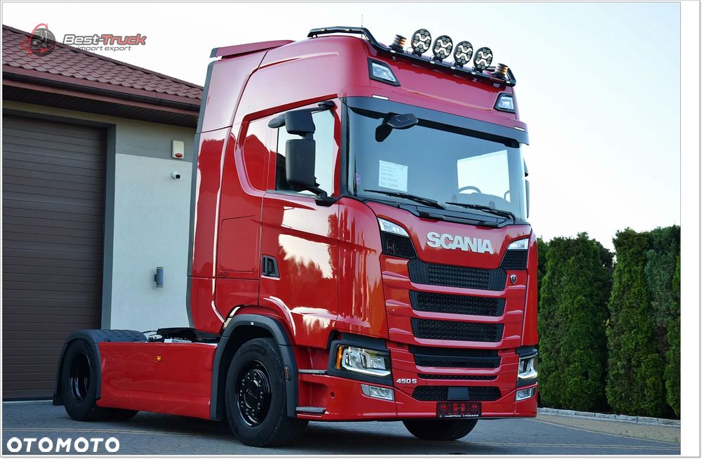 Scania S450 / FULL LED / KLIMA POST. / RETARDER / ZBIORNIKI  1400 L /  VIRTUAL COCPIT - 12