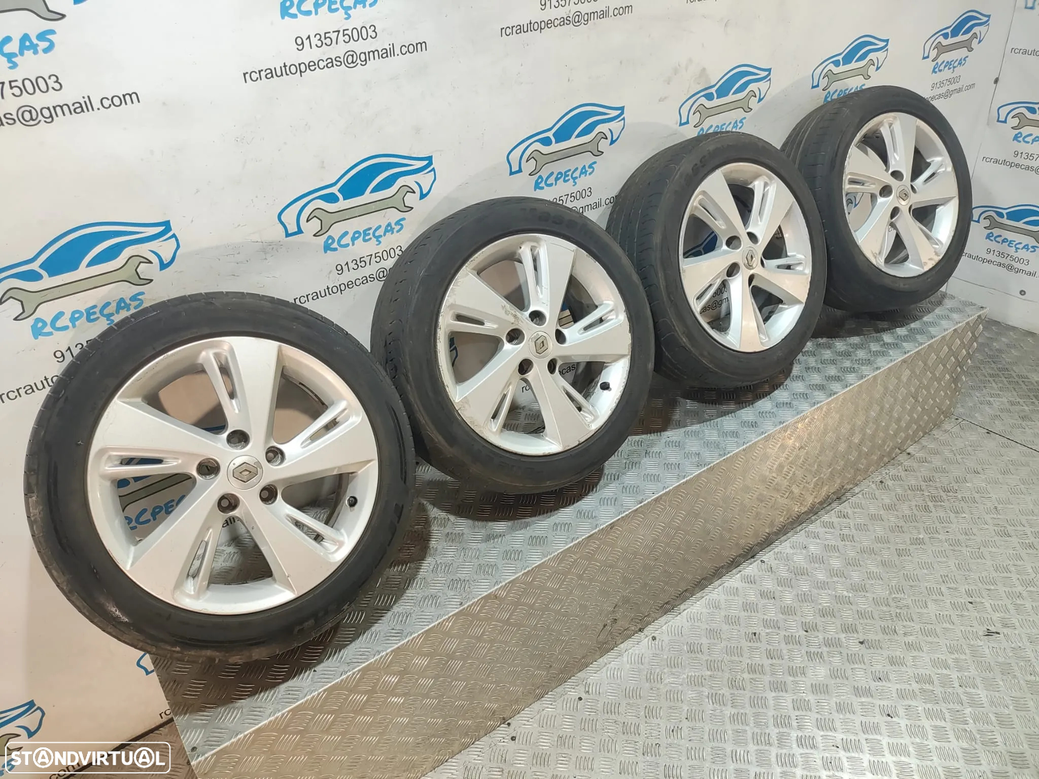 Jantes 17 Originais Renault 7J ET49 5x114,3 - 9
