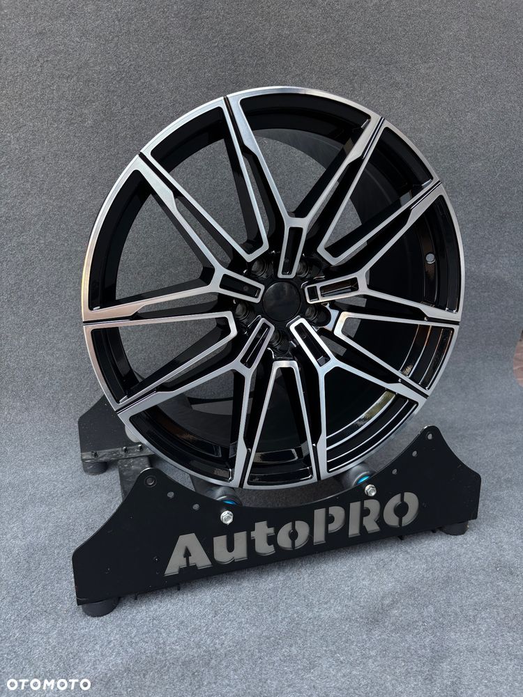 NOWE alufelgi M pakiet 5x112 19 felgi 8j ET25 i 9J ET35 BMW seria 3 G20 G22 G30 G31 F44 G22 G23 G32 F39 G60 G01 X1 F48 G42 X2 U06 Active Tourer Z4 G29 xDrive jak Styling 930 czarne Japan Racing Carbonado - 2