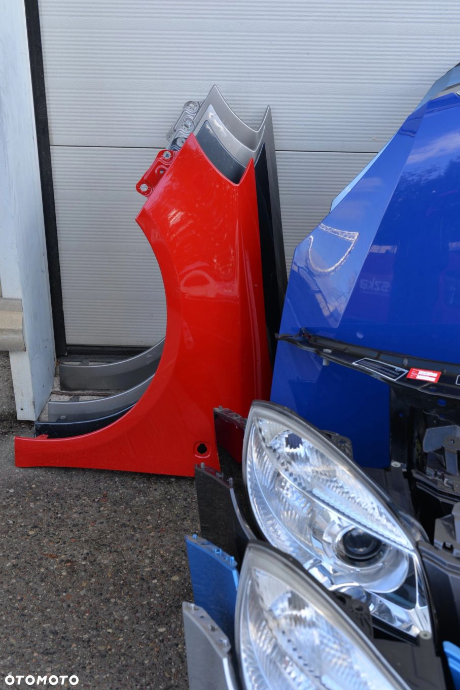 MASKA ZDERZAK GRILL BŁOTNIK LAMPA PAS BELKA SKODA FABIA 2 II + ROOMSTER - 5