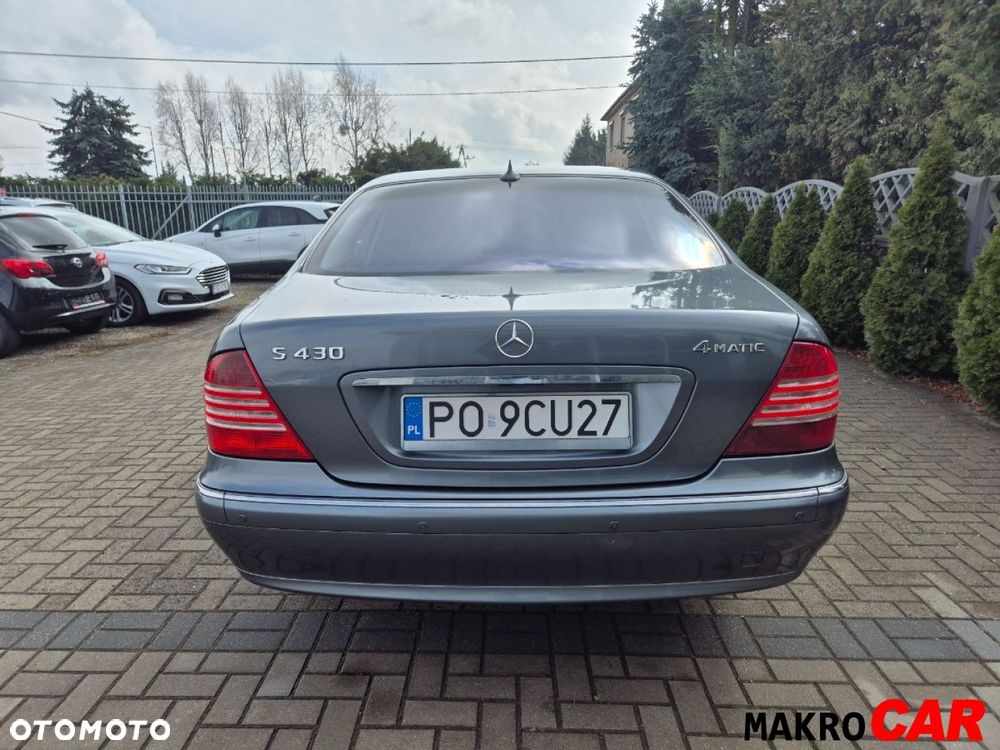 Mercedes-Benz Klasa S 430 4Matic - 14