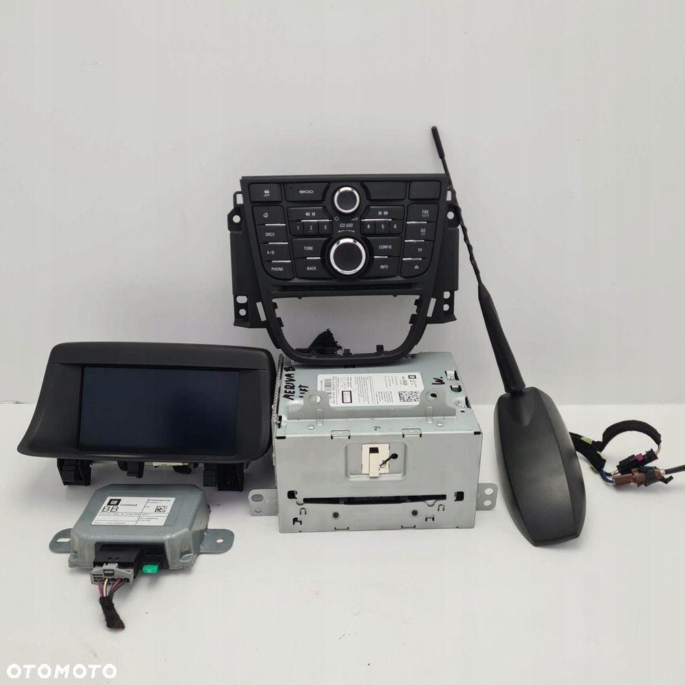 opel meriva b zestaw nawigacja radio ekran panel - 1