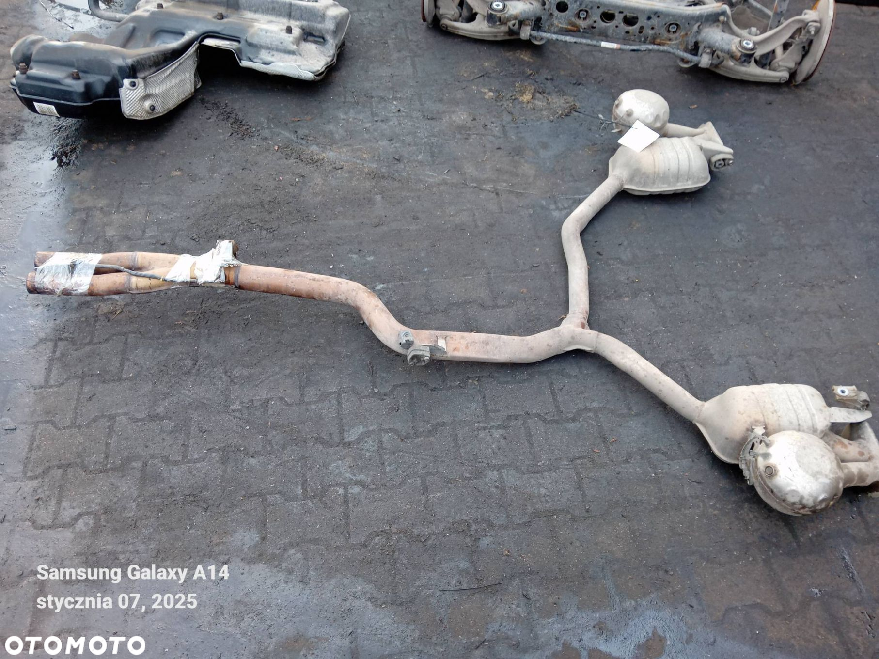 TŁUMIK AUDI A6 C7 LIFT AKTYWNY 3.0 TDI - 2