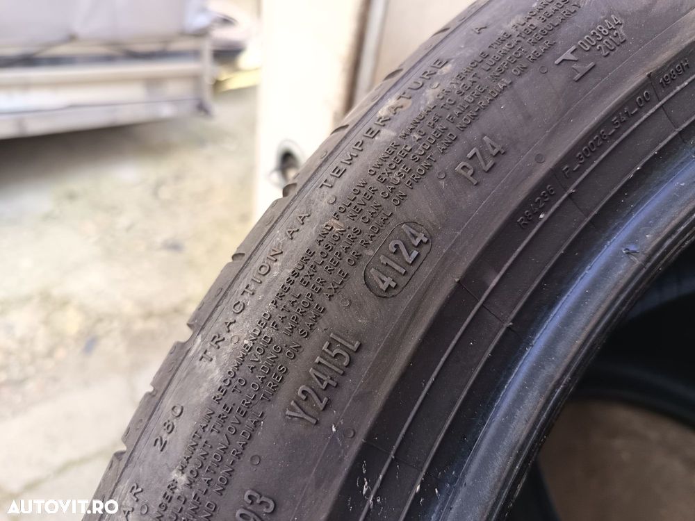 Anvelope vara 275 40 19 pirreli 2024 5mm - 6