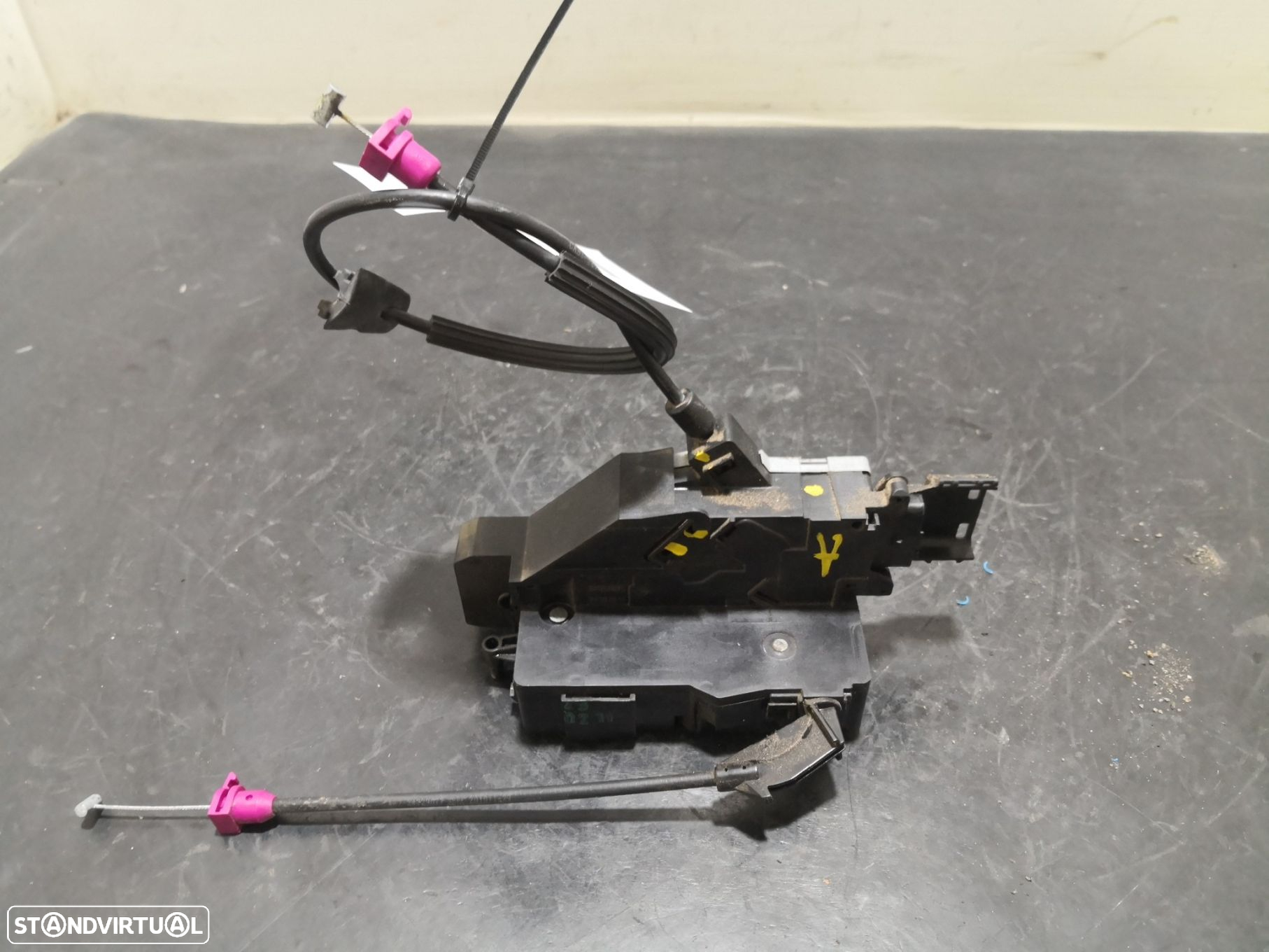 Fecho Da Porta Trás Dto Citroën C3 Picasso (Sh_) - 3