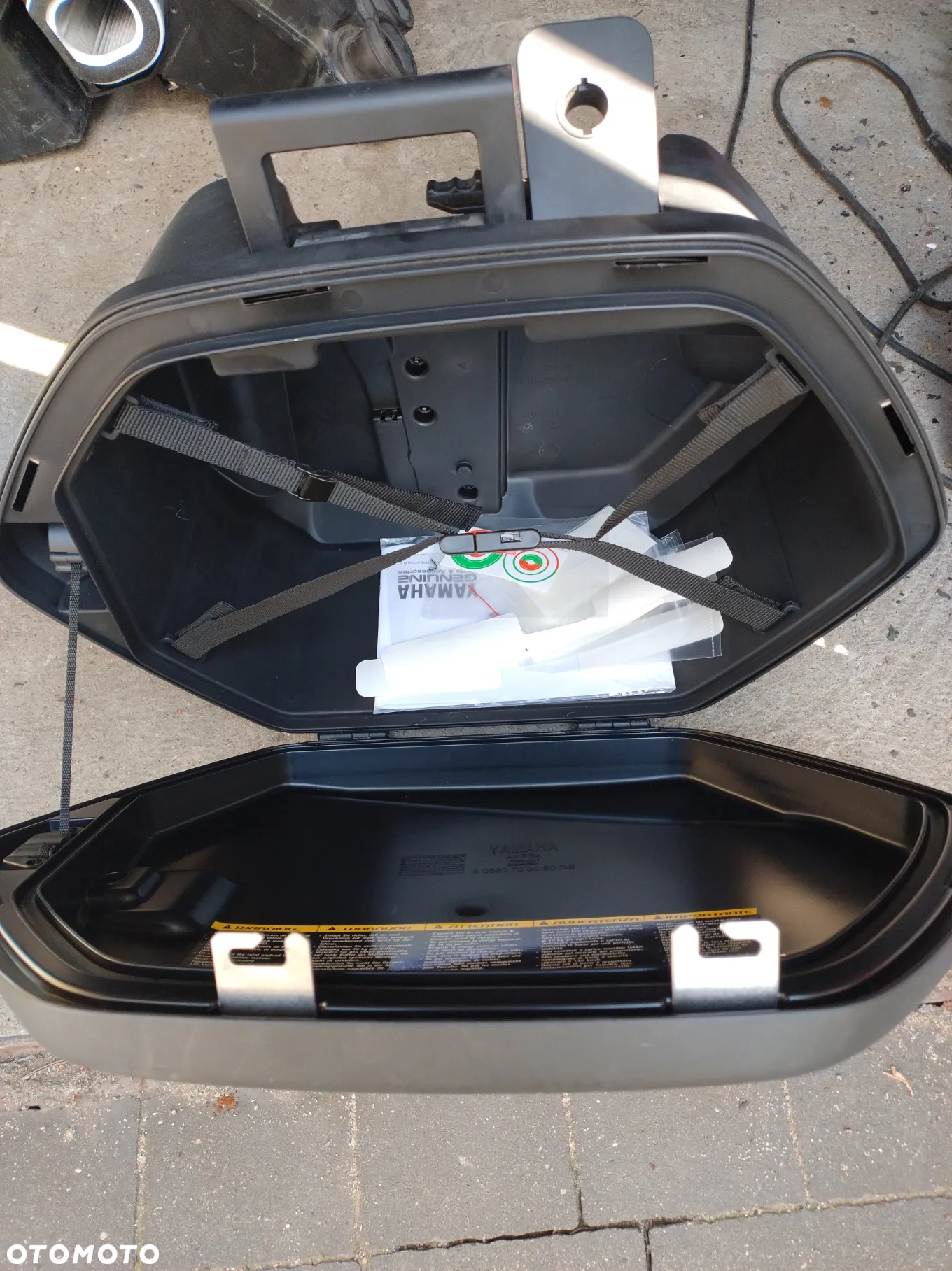Yamaha FJR  1300 tdm mt tracer kufry siedzenie oryginał siodło bagażnik rączki szyba lusterko zaślepki szyby osłona zaślepki szyby  po 2006 r uchwyt podwyższenie lusterek zadupek - 13