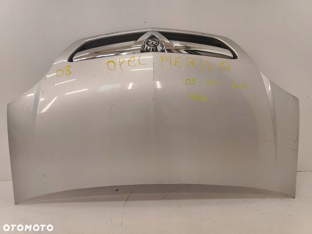 opel meriva lift 05-10 maska pokrywa silnika - 1