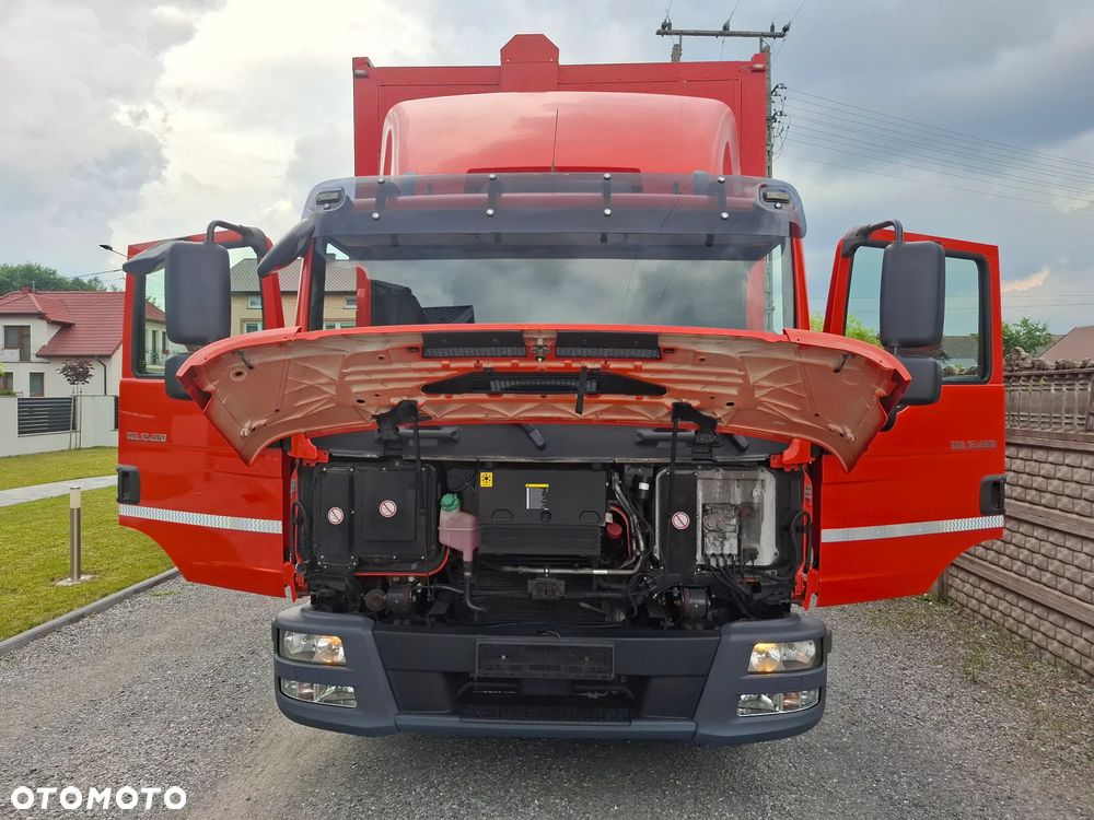 MAN TGL12.220* AUTOMAT* KONTENER ALUMINIOWY* BOCZNY ZAŁADUNEK* WINDA BAR 1500kg* WYJĄTKOWO ZADBANY* NIE ATEGO TGM LF FL EUROCARGO* Z NIEMIEC - 38