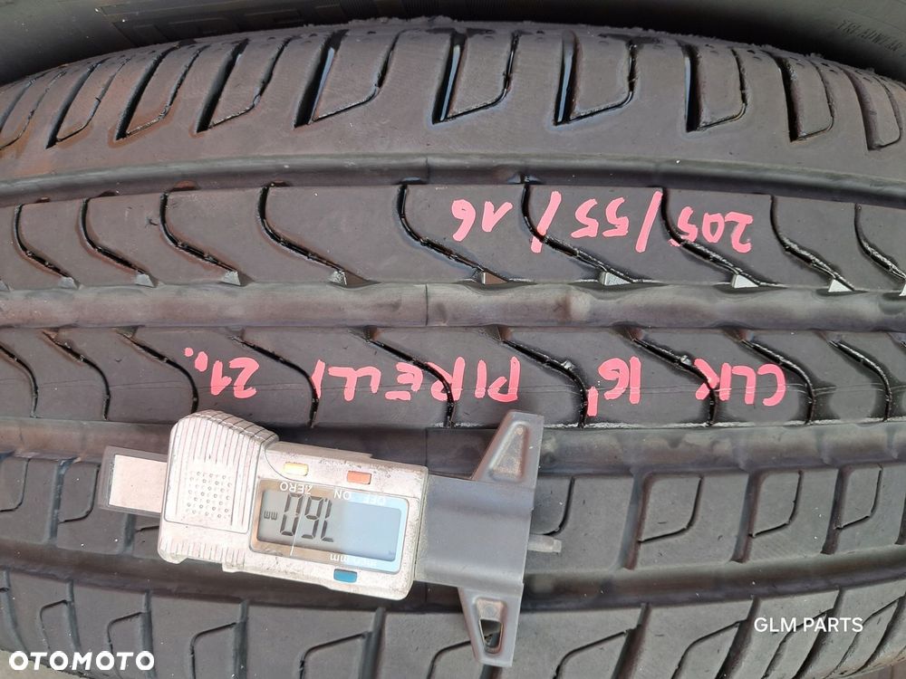 mercedes-benz clk w209 felgi aluminiowe 16" koła lato pirelli - 16