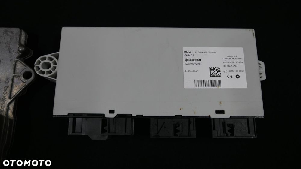 bmw x4 f26 komputer cas4 zestaw startowy sterownik silnika n55b30a - 3