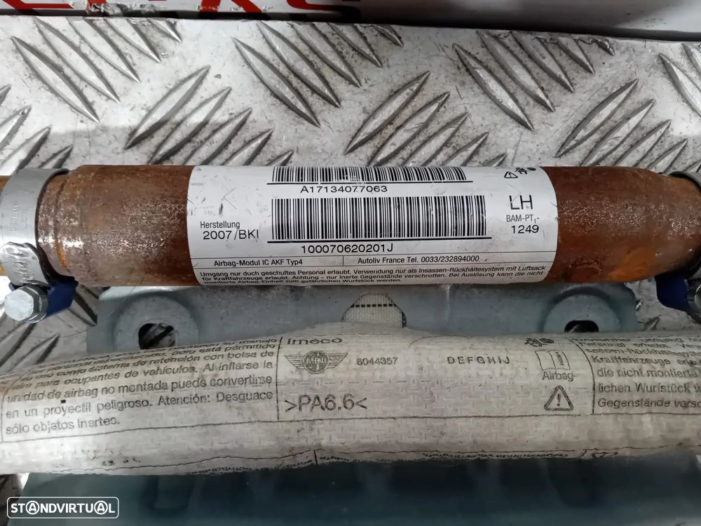 Cortina Cortinas de Airbag Mini R56 A17134077063 A27134078098 Original - 4