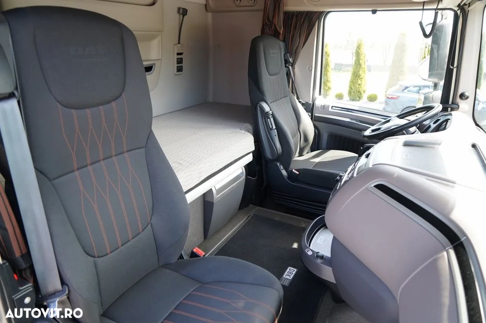 DAF XF 480 / SOLÓWKA / SSC / MEGA / I PARK-COOL / 6X2 / PUNTE RELAXABILĂ / ACOPERIȘ RELAXABIL / ȘINCĂLARE BOGIE / - 31