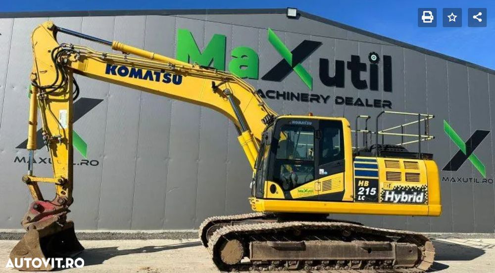 Komatsu HB215LC Excavator - 1