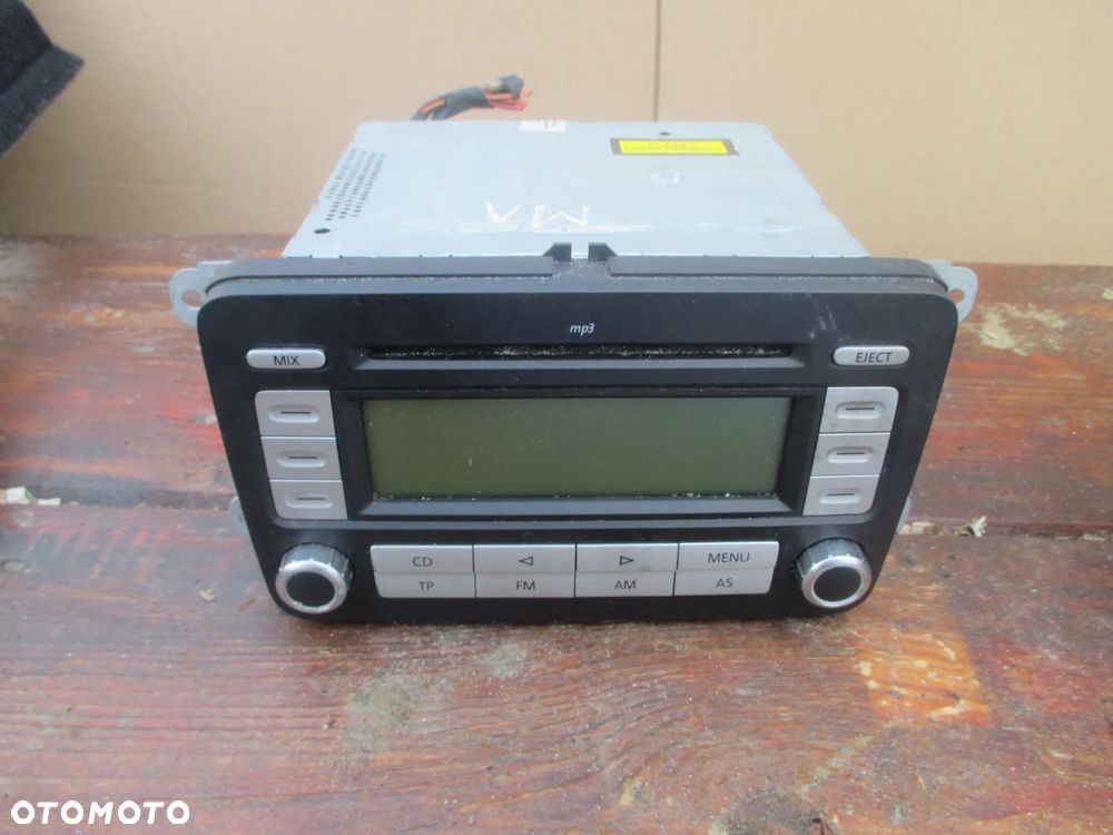 Radio VW PASSAT B6 JETTA TOURAN 1K0035186AD - 1