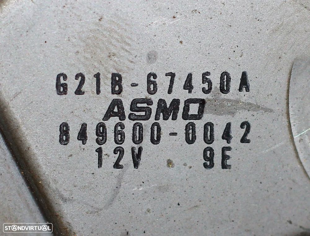 MOTOR LIMPA VIDRO TRASEIRO MAZDA 6 - 4
