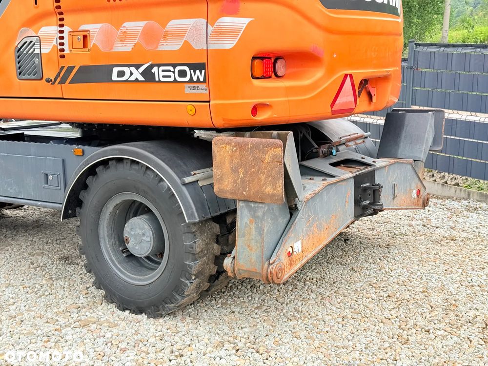 Doosan * DOOSAN DX160W *ROTOTILT* GPS 2D Leica * Sprowadzona * Stan Perfekcyjny * Koparka Kołowa * - 13