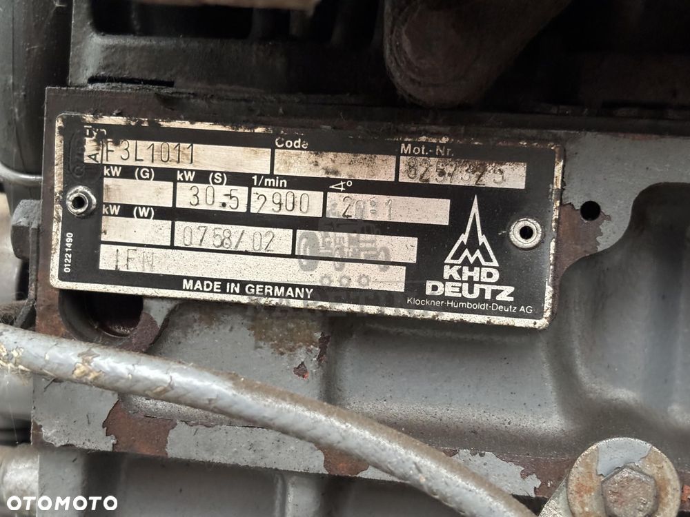 DEUTZ F3L 1011 F3L1011 Silnik - 4