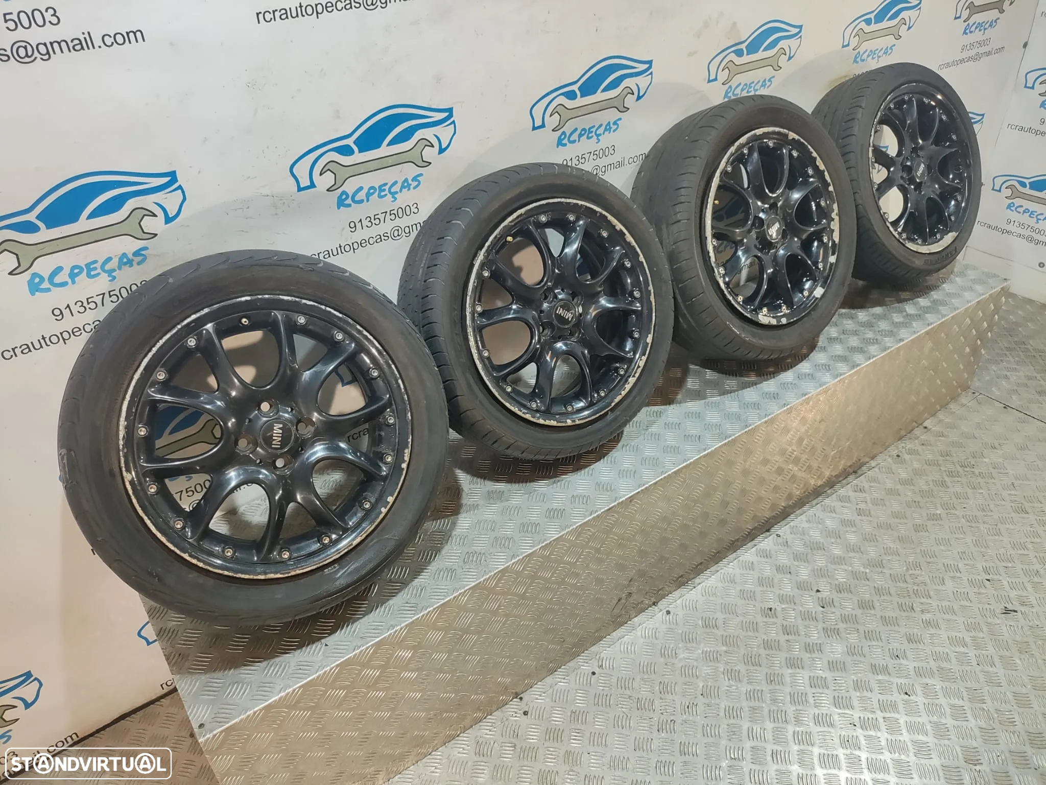 Jantes 17 Ronal Originais Mini Cooper S Double Spoke 7J ET48 4x100 Bi partidas - 10