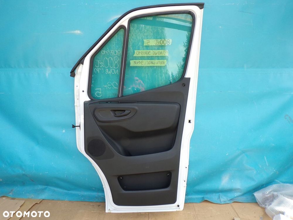 SPRINTER 907 910 drzwi przednie prawe BIAŁE NOWE KOLOR BIAŁY ARCTIC WHITE - 4