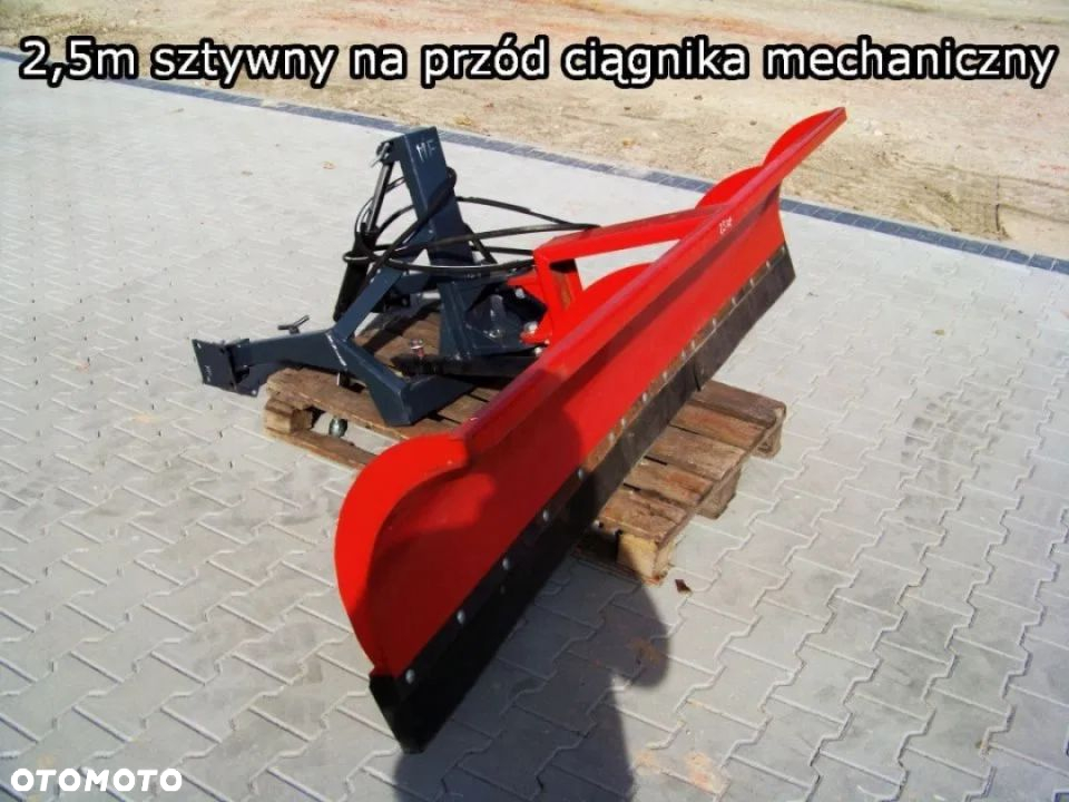Pług do śniegu EURO 180cm śnieżny NA PRZÓD CIĄGNIKA 2,0m 2,5m 3,0m c330 c360 URS - 6