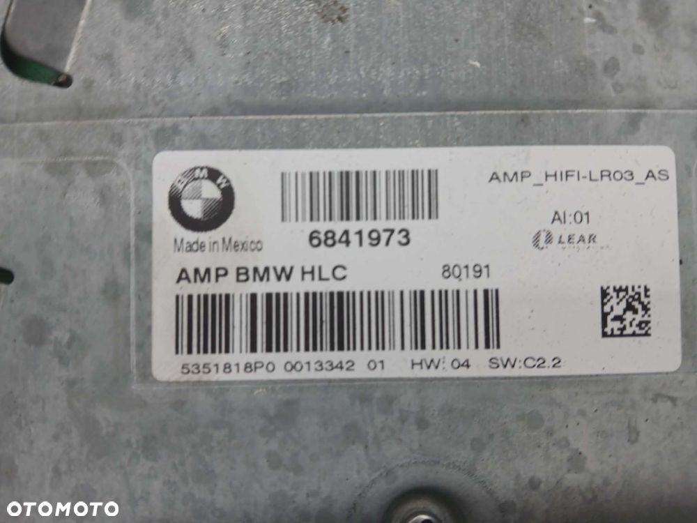 WZMACNIACZ BMW F26 X4 X3 F25 F20 F30 F34 F36    6841973 - 2