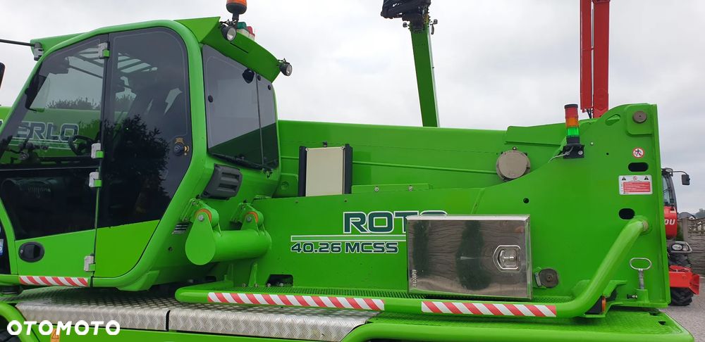 Merlo 40.26MCSS kosz hydr. rozkładany/wciągarka 4T./widły/pilot radiowy - 30