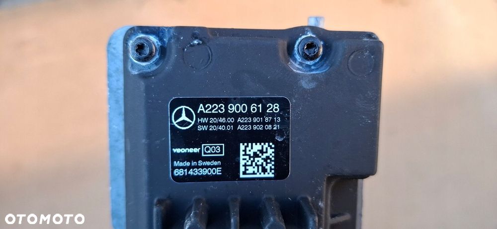 MERCEDES S-KLASA W223 kamera szyby przód A2239006128 - 6