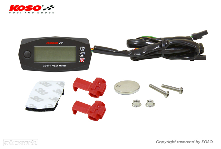 relógio de temperatura digital dual koso - 2