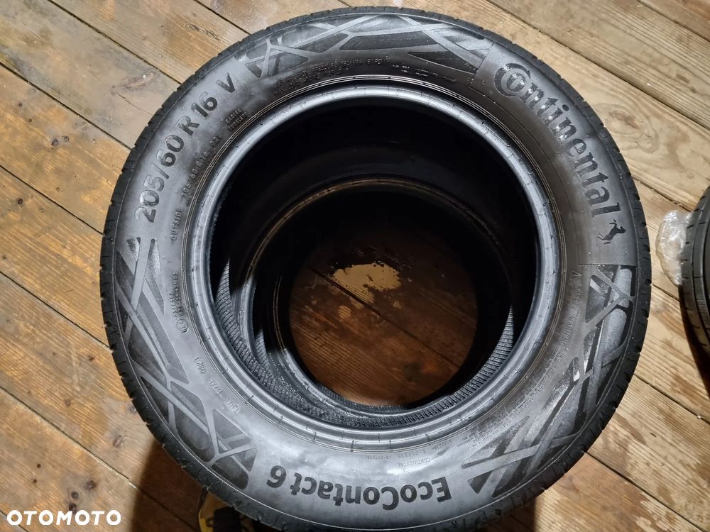 Opony Continental Conti Eco Contact 6 205/60R16 92V 2023r,2x6,4mm bdb stan - 6
