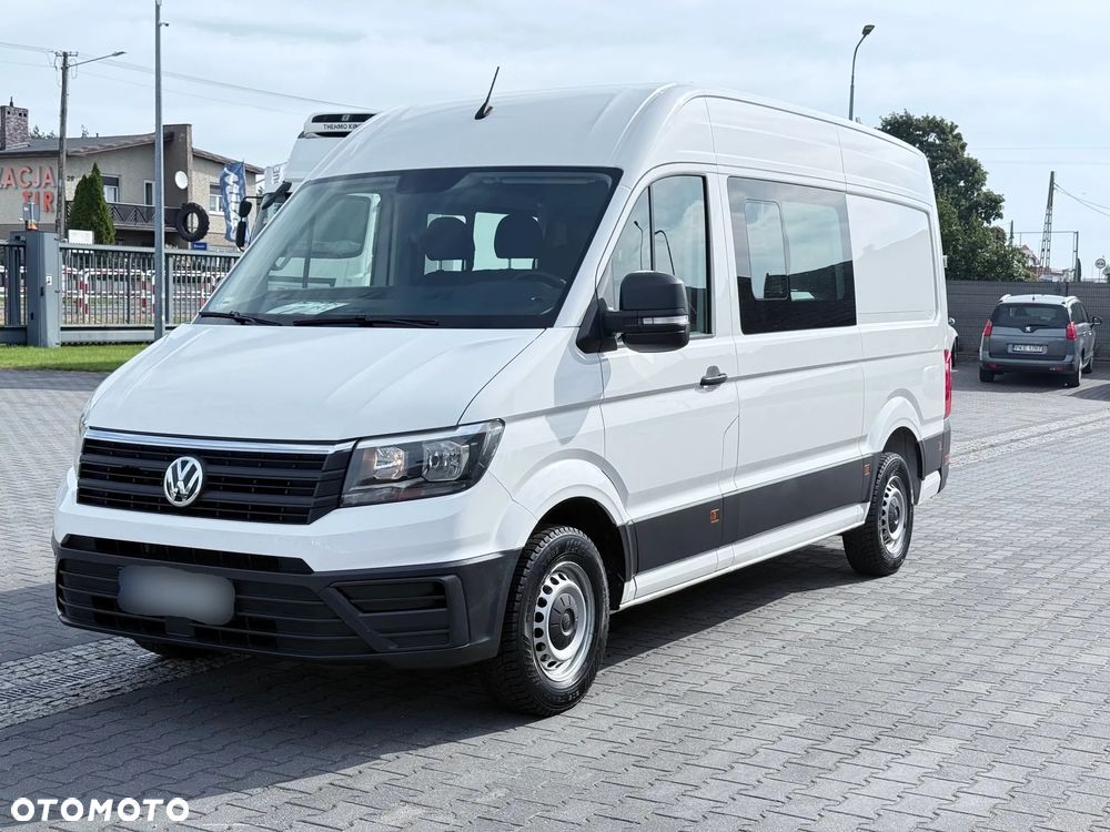 Volkswagen Crafter L2H2 Doka Brygadówka 6-miejsc, Salon PL, Jeden Właściciel - 2