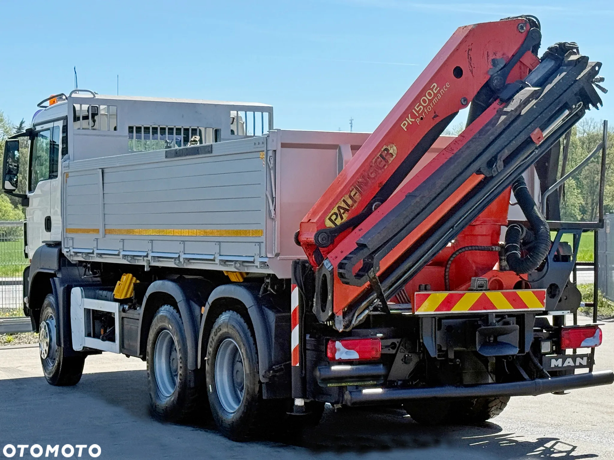 MAN TGS 33.360 * WYWROTKA 6,40 m + PK 15002 / 6x4 * STAN BDB - 6