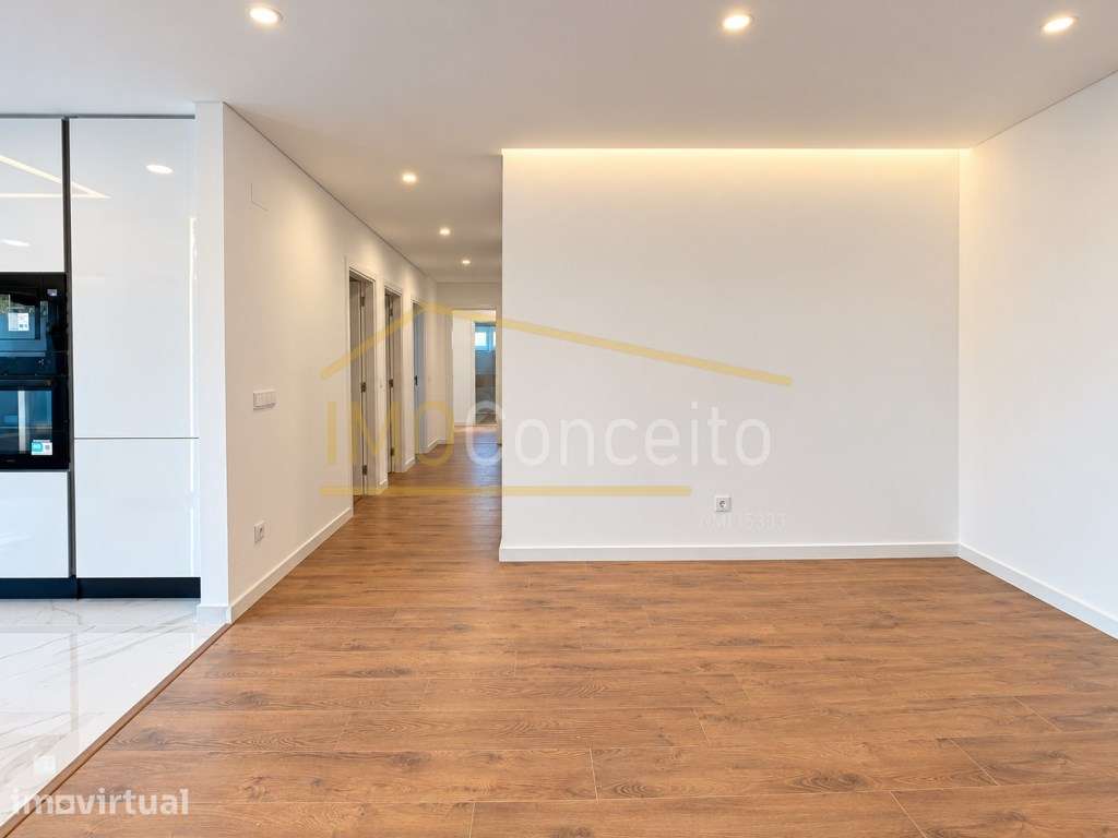 Apartamento Duplex T3+2 | TERRAÇO | Piscina - Garagem | Entroncamento - Grande imagem: 4/52