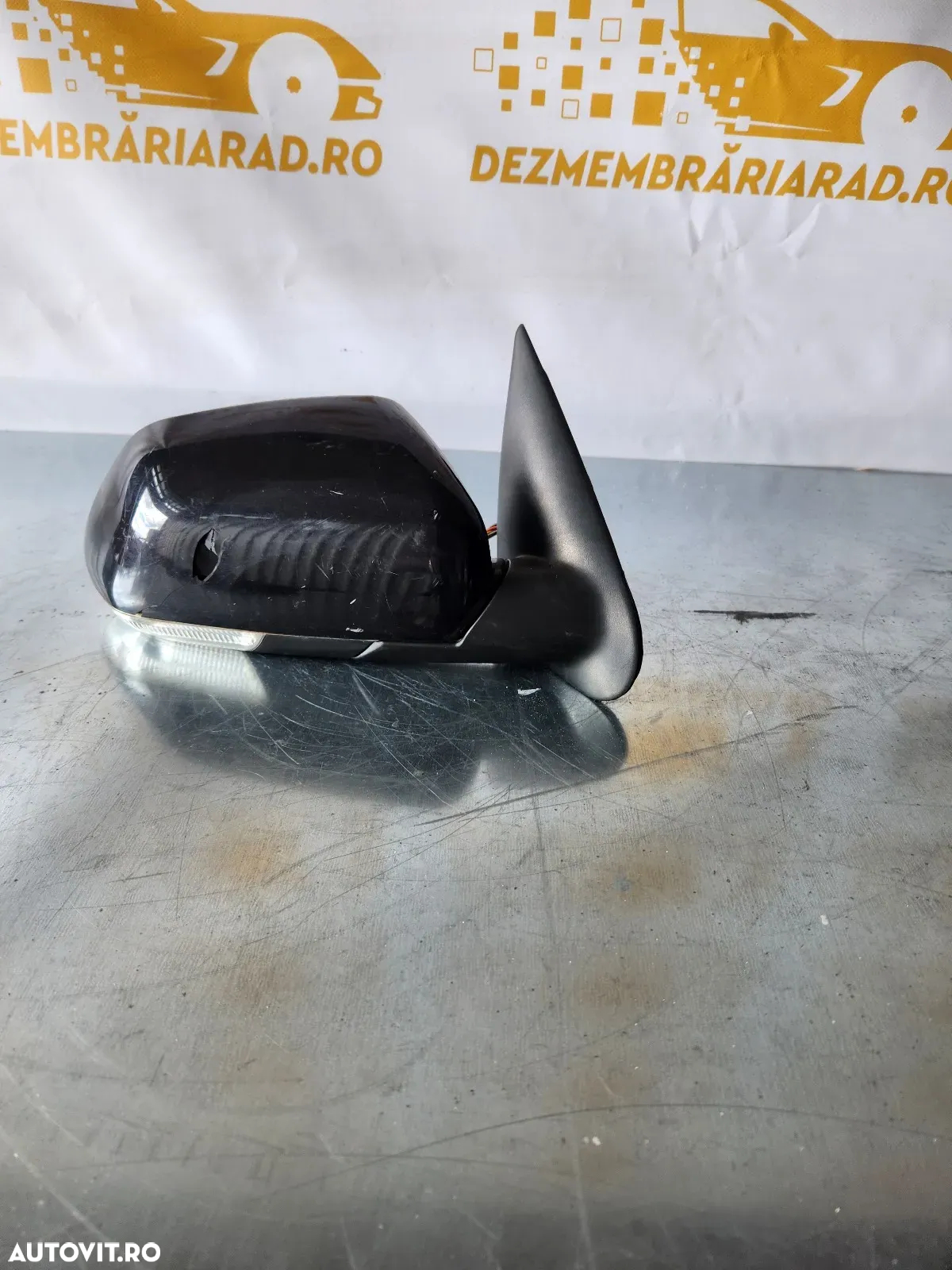 Oglinda Dreapta Skoda Octavia 2 Electrica Cu 8 Fire La Mufa Mic Defect La Carcasa - 5