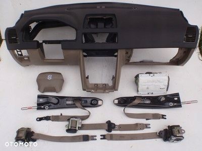 VOLVO XC90 DESKA KONSOLA AIRBAG PASY NAPRAWA BRĄZ - 4