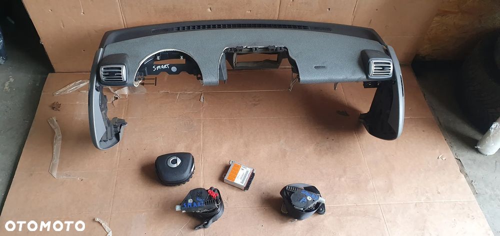 Konsola poduszki pasy AIRBAG sensor zestaw naprawczy Smart Fortwo II 451 - 1