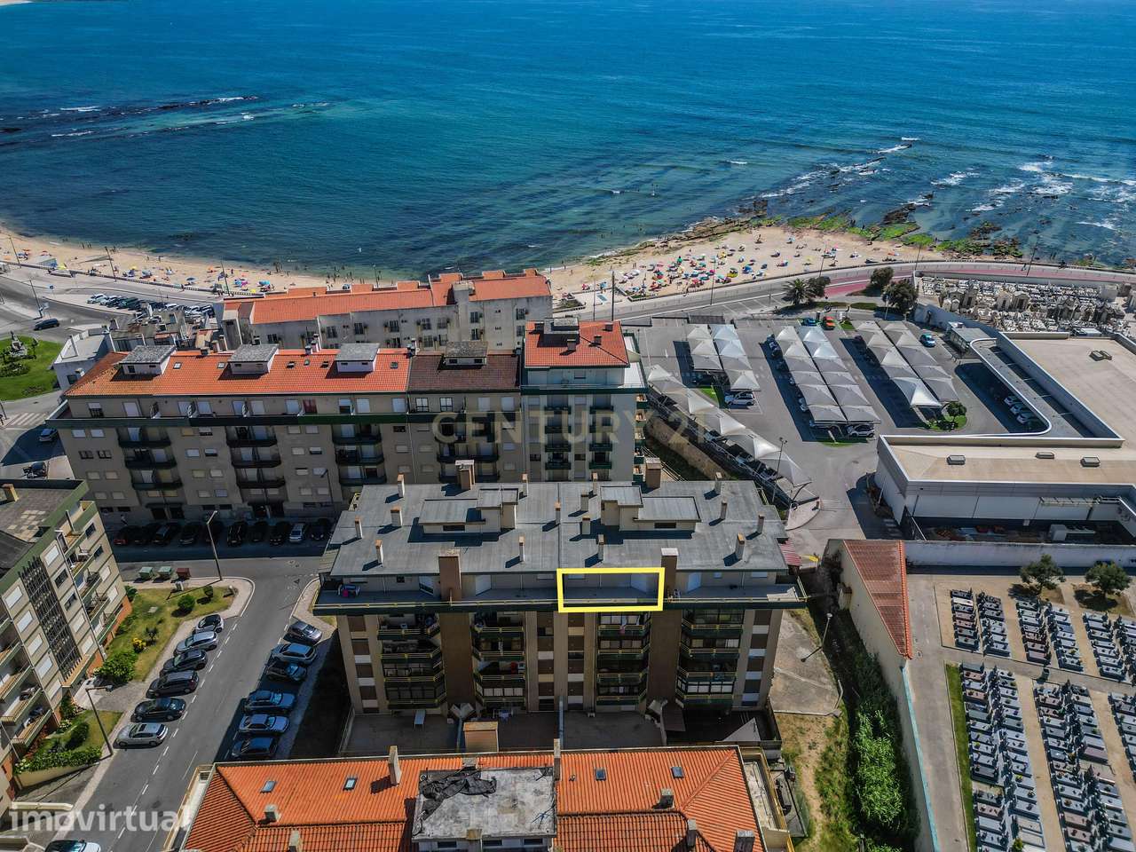 Apartamento T2 com Vista Mar | Último Piso | Tamargueira, Buarcos – Fi - Grande imagem: 2/23