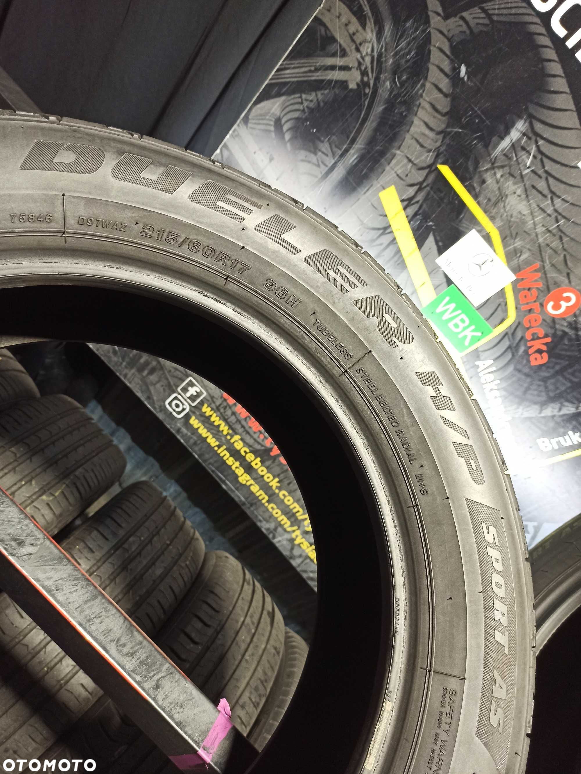 Opony Letnie 215/60/17 BRIDGESTONE DUELER KOMPLET #1376 - 3