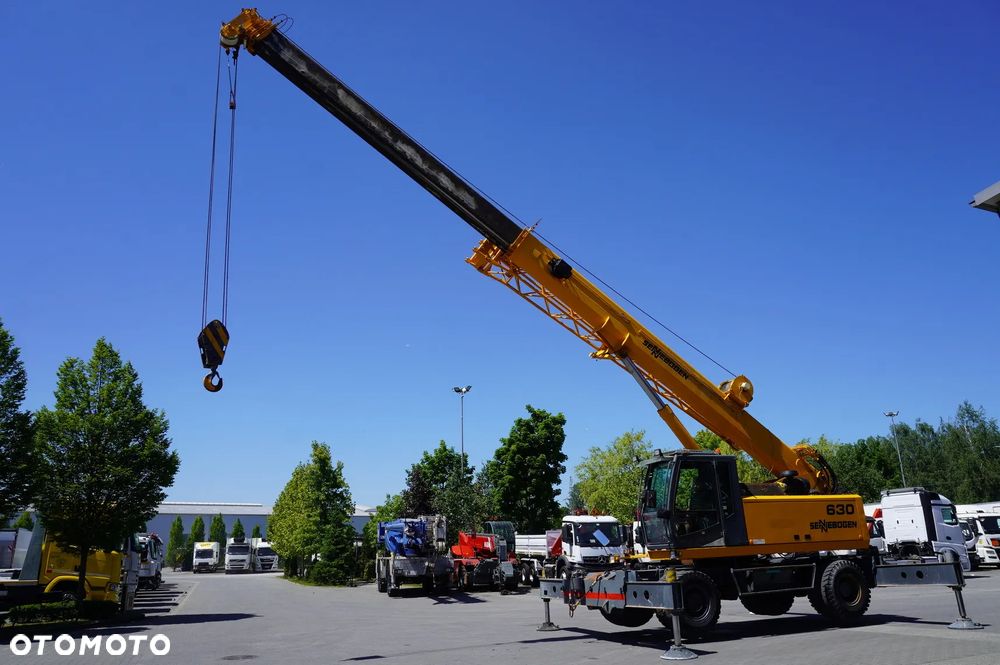 Sennebogen 630 Dźwig terenowo-szosowy / Zasięg 30 m / Udźwig 30 t / 4 szt - 14