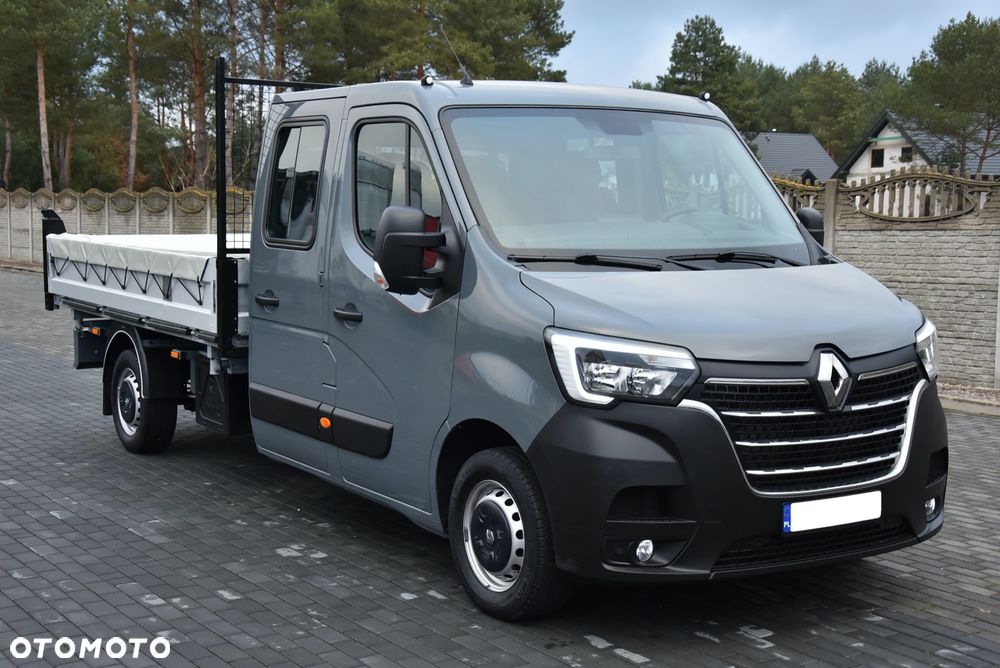 Renault MASTER 2.3 165KM DOKA DUBEL 7 OSÓB / HAK / WYWROTKA 3-STRONNA / NA PODUSZKACH / NAWIGACJA / SERWIS ASO RENAULT DO KOŃCA / SALON PL ! ! ! - 6