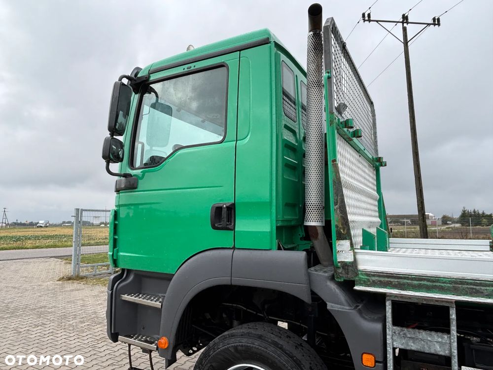 MAN TGM 18.340 4x4 naped na wał , skrzynia rozdzielcza z biegami terenowymi, hydraulika do wywrotu , bramowiec lub do zabudowy , wywrotka, HDS, wiertnica, energetyka, kiper itp. - 9