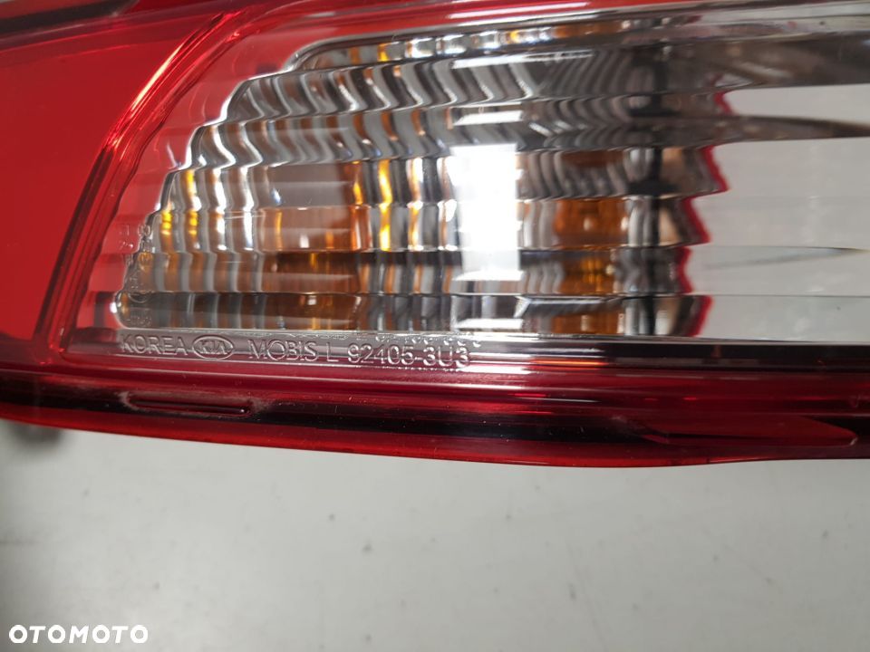 KIA SPORTAGE III 10-15 LAMPY TYŁ W ZDERZAK KOMPLET L+P 92405-3U3 92406-3U3 - 7