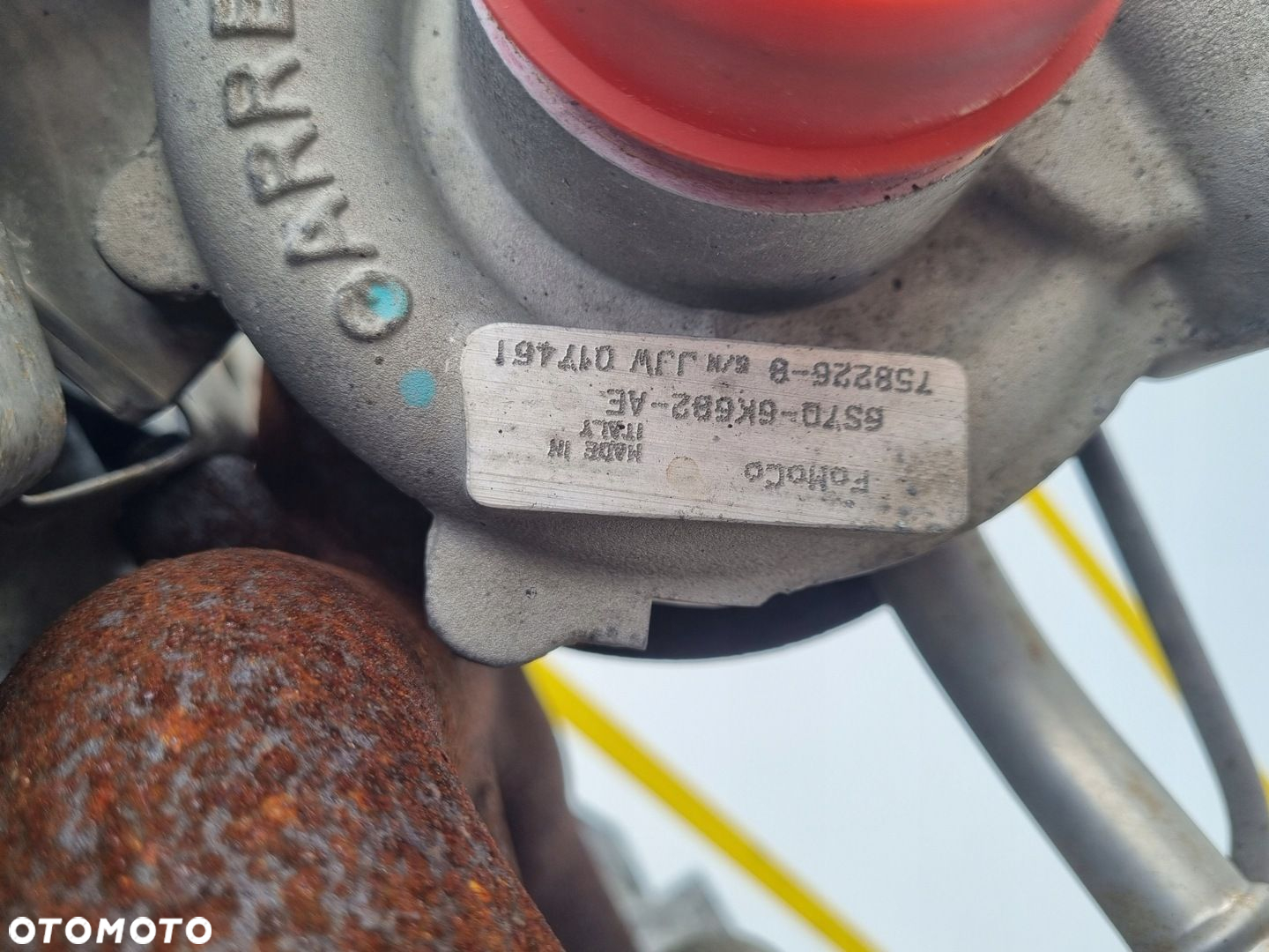 SILNIK KOMPLET Jaguar X-Type X Type 2.2 TDCI 155KM ładnie pracuje QJBA QJBB - 9