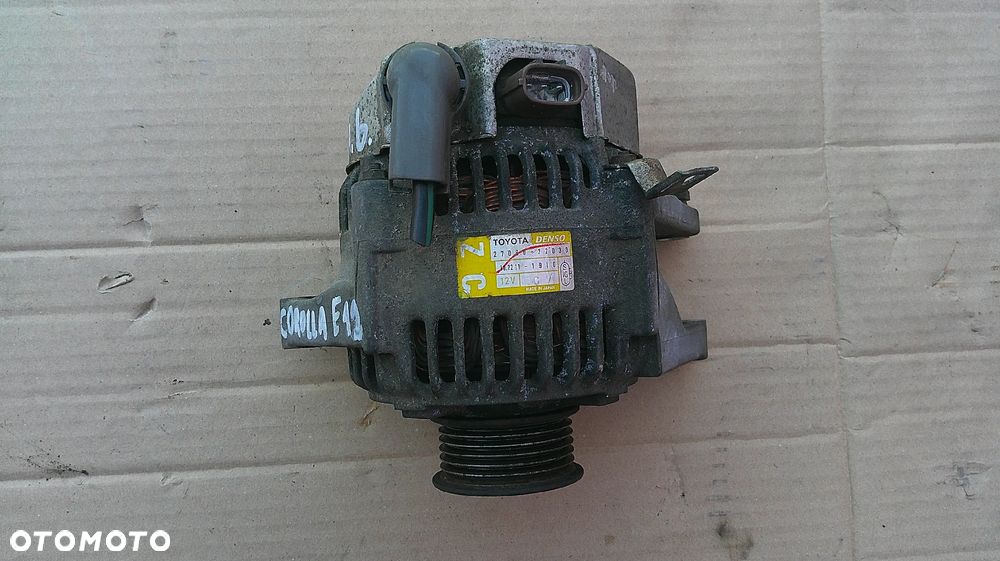 TOYOTA COROLLA E12 1.6 ALTERNATOR - 2