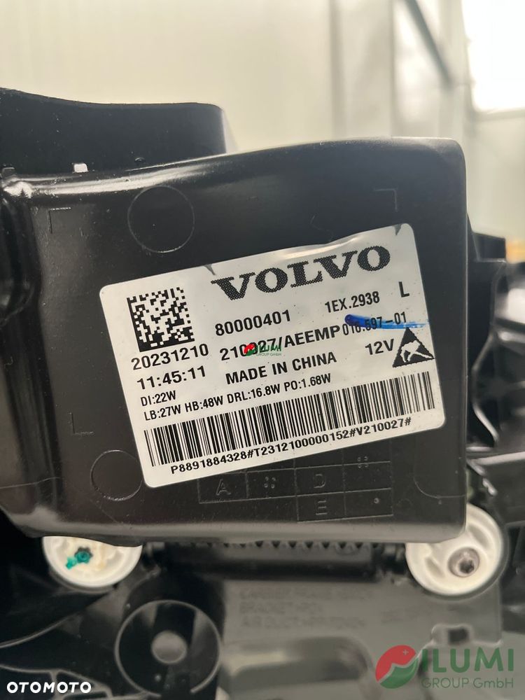 Volvo Ex30 23+full Led Reflektor Lewy 80000401 - 6