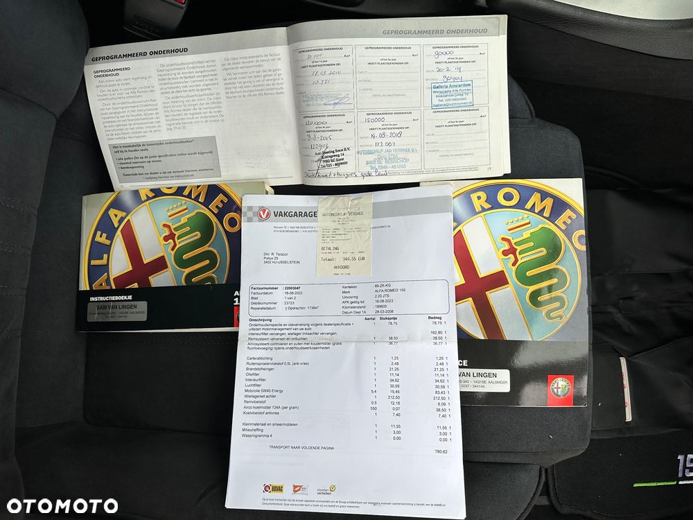 Alfa Romeo 159 2.2JTS Progression - 26