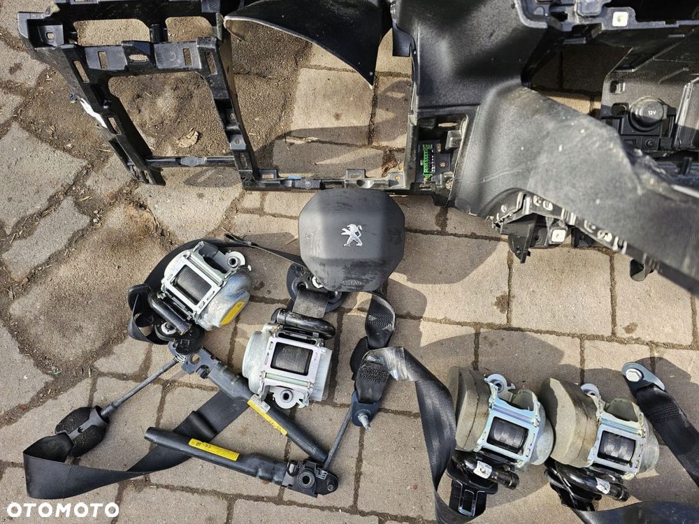 konsola airbag pasy komplet peugeot 5008 ii lift - 4