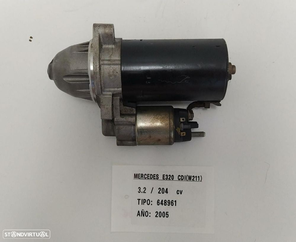 MOTOR ARRANQUE MERCEDES-BENZ CLASSE E T-MODEL 2005 - 1