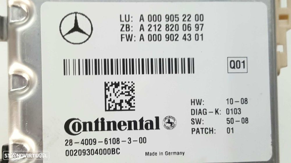 CÂMERA DE VISTA FRONTAL MERCEDES CLASE CLK (W207) COUPE 350 CDI BE PRIME EDITION... - 3