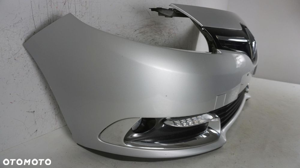 ZDERZAK PRZÓD PRZEDNI RENAULT SCENIC 3 III LIFT TED69 13-16 FL LED DRL - 3